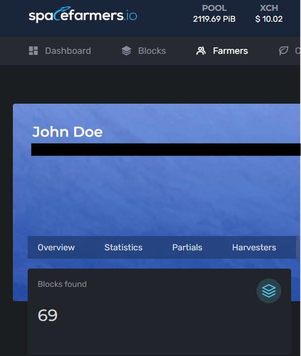Just hit my 69th block on Spacefarmers $xch #chianetwork