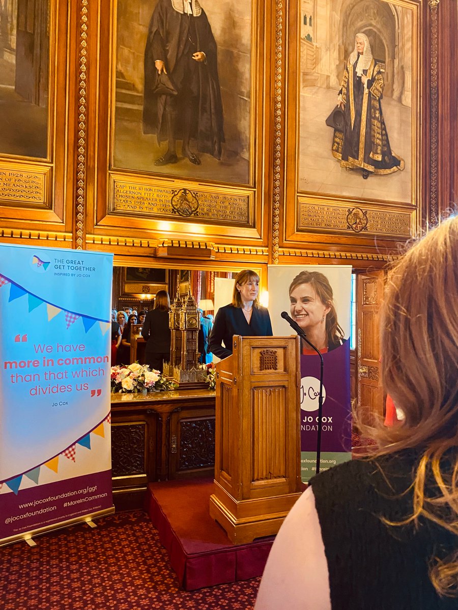 50:50 was delighted to attend the Great Get Together in Parliament yesterday. Hosted by @kimleadbeatermp on behalf of the @jocoxfoundation  - this was not only a tribute to Jo and her wonderful family, it was also a really welcome display of civility and respect.