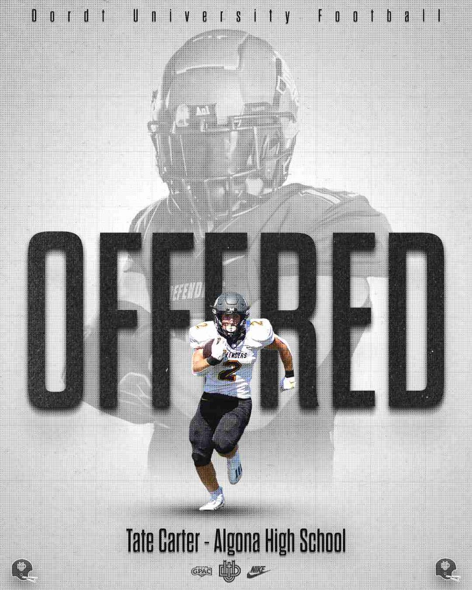 Tate Carter (@tatecarter10) on Twitter photo After a great phone call with <a href="/Luke_Teiger/">Luke Munsterteiger</a> Iβm blessed to receive my first offer to play college football from Dordt University!! After a great phone call with <a href="/Luke_Teiger/">Luke Munsterteiger</a> Iβm blessed to receive my first offer to play college football from Dordt University!!