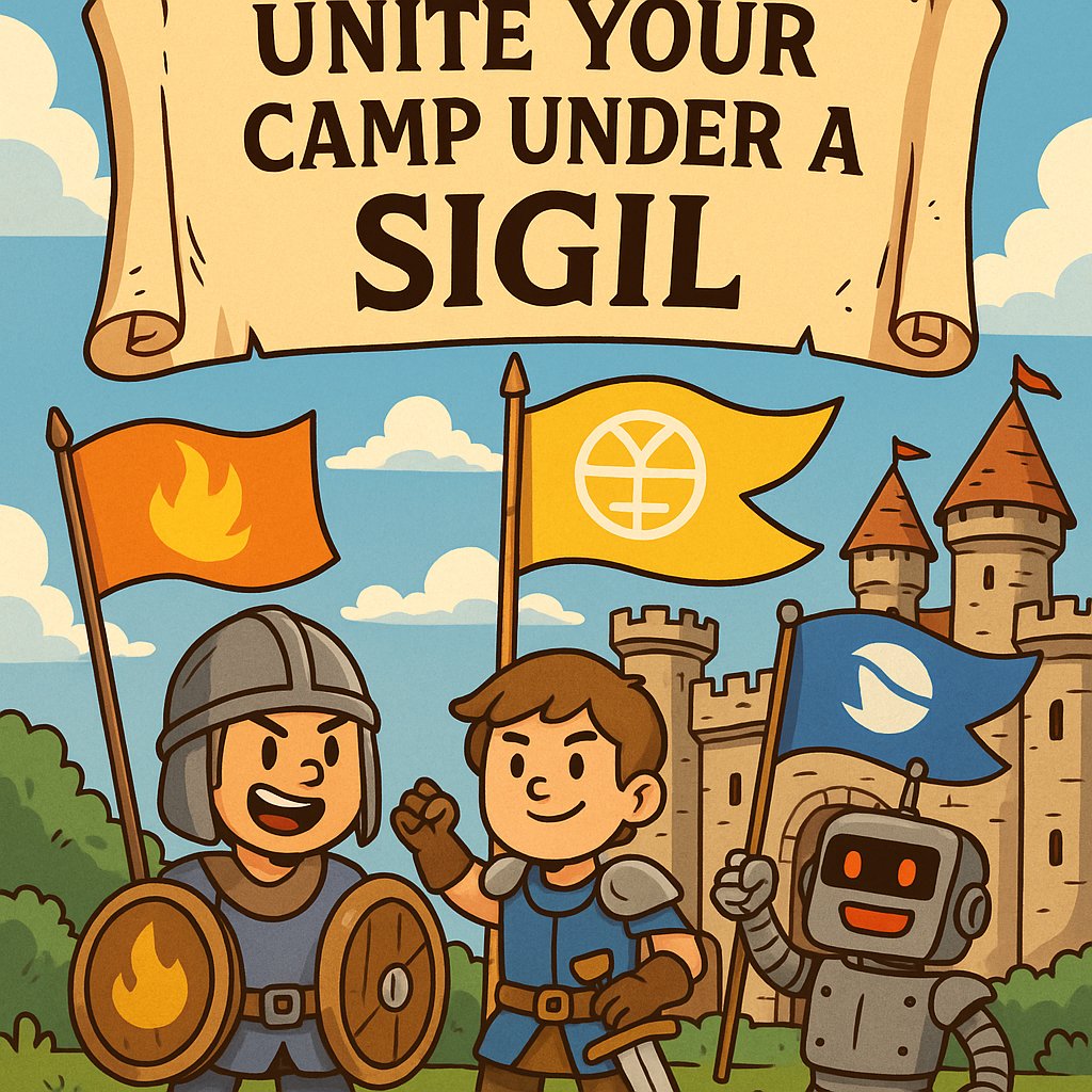 campclashfun's tweet image. Something is forging behind castle walls for the upcoming Community Quest Final Phase.
“Sigil” - find allies and rally like never before. ⚔️🏰🔥.