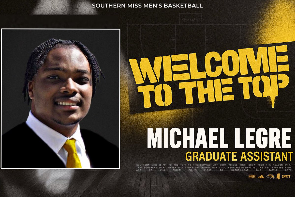 Excited to join <a href="/SouthernMissMBB/">Southern Miss MBB</a> as a Graduate Assistant! #SMTTT