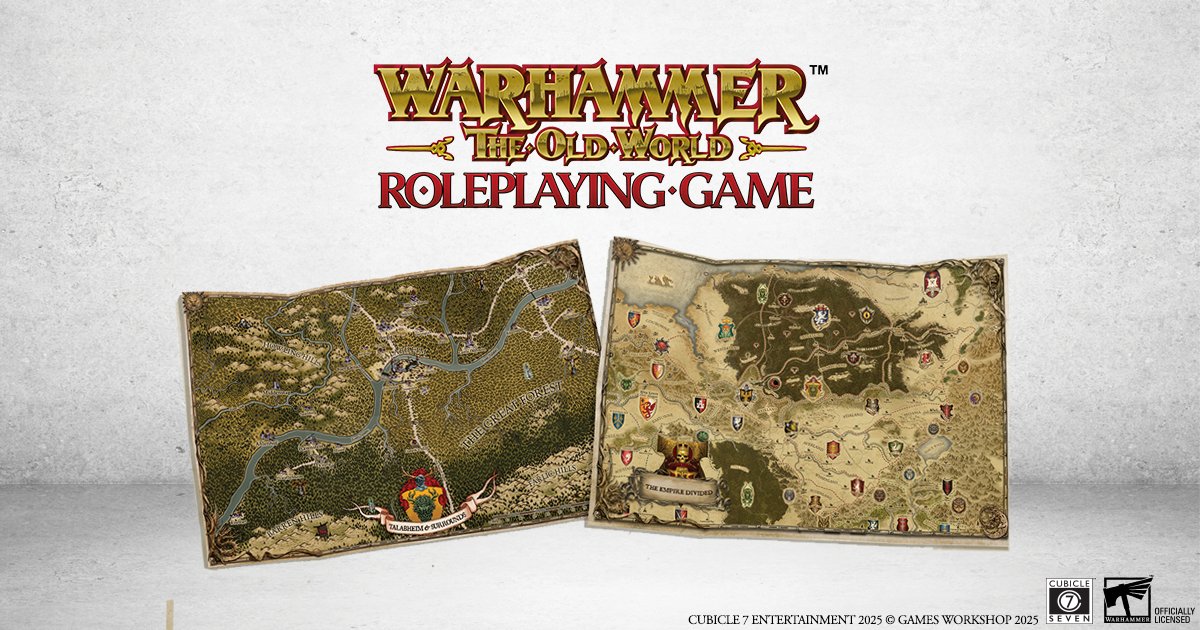 Warhammer: the Old World Roleplaying Game available for pre-order NOW!
bit.ly/407OZBt

Plus bundles to help you choose what to go for plus, pre-orders by Monday 7th July enter a draw to WIN a Sword! 

Find out more below: 
bit.ly/3HOQfmN

#theoldworld