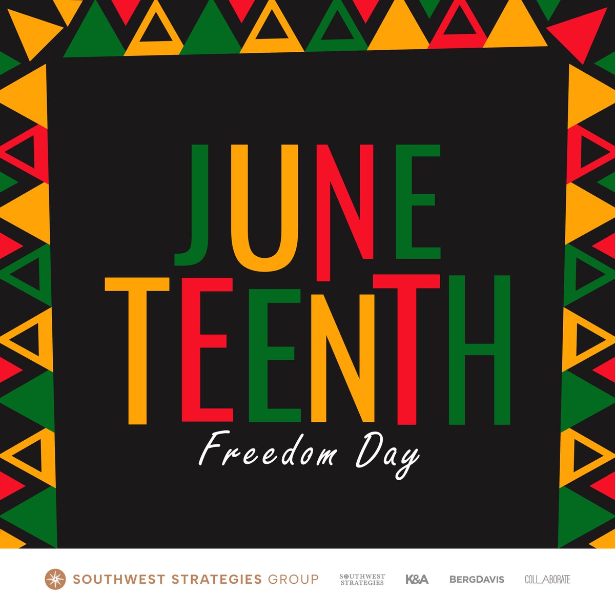 On #Juneteenth, we honor the resilience, culture, and contributions of Black communities. We reflect on emancipation and stand together in the ongoing fight for justice, freedom, and true equality for all.