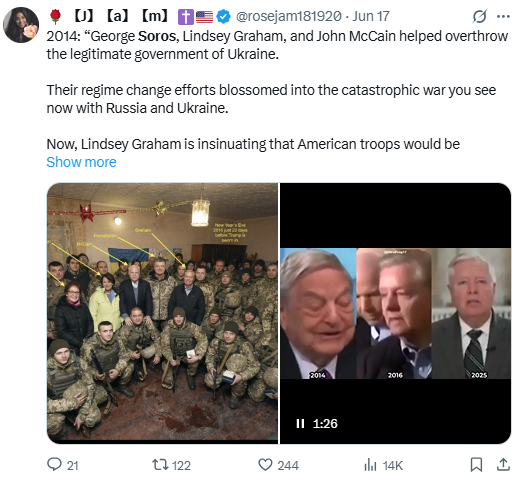 holonabove's tweet photo. 💣BQQM x17: Why Soros is the target and not Obama... pay very close attention here, for the TL;DR crowd, get over it... this is important... here's why...
  Everyone's asking... why not Obama?
   His crimes are obvious, the fraud is documented...
     But that’s the trap... Obama is just the symbol...
       Soros leads the system of systems... listen here...
White Hats don’t waste time on the mask when they’re going after the machine... this week alone we saw...
 - FBI memo drops confirm China created fake U.S. driver’s licenses to cast tens of thousands of fraudulent 2020 mail-in ballots... for "Biden"...
 - House Republicans accelerate investigations into foreign election interference via dark money pipelines...
 - DA races across America were hijacked by Soros backed PACs, gutting law enforcement and creating chaos before elections...
 - Rep. Wesley Hunt is calling for George Soros to be subpoenaed for election interference...
👁‍🗨That last part is critical, it’s the ⚠️Signal...
Why not Obama?
  Because Obama is the bait...
    He's the lightning rod, the distraction...
      Sure, he’s guilty...
He pushed the narrative, he signed the orders, but Obama is managed... he was selected, groomed, and placed - a Manchurian Candidate, plain and simple...
  You go after Obama first, and it looks like vengeance... but you go after Soros, and it triggers the collapse of a global operating system... how? Here's where it gets really good!
Who is Soros, really?
  George Soros is not just a billionaire, he’s a global financier of destabilization... his fingerprints are everywhere... where you ask?
 - Open Society Foundations... his personal NGO empire, funding media manipulation, election law changes, and subversive policy...
 - Arab Spring, Ukraine’s Maidan, U.S. BLM riots... all received Soros backed support through shell orgs...
 - Color Revolutions... from Georgia to Kyrgyzstan to Venezuela, same playbook, same money...
 - Local DA races... Soros backed PACs installed 75+ prosecutors who refused to prosecute election crimes and encouraged mass unrest...
 - Partnerships with USAID, National Endowment for Democracy (NED), and Rockefeller Brothers Fund... to insert regime change operations into sovereign nations...
But here is how this ladders up, watch this...
 - Council on Foreign Relations (CFR)...
 - Trilateral Commission...
 - Atlantic Council...
 - Bilderberg attendees...
 - WEF alliance with Klaus Schwab...
Soros hedge funds tie to BlackRock, Vanguard, and State Street deepen the footprint... remember those corporations? Yeah, we confiscated them...
  But where is his real loyalty? The Rothschild banking dynasty, which has openly partnered with Soros on regional restructuring funds in Europe and Africa...
👁️So what? Here is what happens when Soros gets subpoenaed... it opens the vault...
His books are tied to...
 - "Biden’s" win...
 - EU elections...
 - NGO laundering...
 - DA installs...
 - COVID media campaigns...
 - Ukraine war funding (think FTX mechanisms)...
 - Private deals with WEF-backed climate schemes...
This exposes not just Soros, but the whole transnational grid... you follow Soros, and you find...
 - Rockefeller linked NGOs...
 - World Bank front projects..
 - Clinton Foundation "relief" slush funds...
 - UN and WHO backchannel partners...
 - The entire digital ID and Central Bank Digital Currency (CBDC) rollout plan...
But wait, it climbs higher... it leads all the way up to the very Tippy Top...
 - Rothschilds...
 - Black Nobility families (Orsini, Aldobrandini, Breakspear)...
 - The BIS (Bank for International Settlements) — the central bank of central banks...
 - Vatican linked Jesuit networks managing the spiritual cloak over it all...
🍿This is the White Hat move...
Go for Soros... not for vengeance, but for leverage...
  He’s the firewall...
    Breaching him leads to the whole network...
     Obama was installed by them...
        Soros funds them...
          The bloodline elite above them own it all...
Subpoena Soros, and you unlock the financial black box that funds...
 - Global censorship...
 - Election rigging...
 - Proxy wars...
 - NGO subversion...
 - Mass formation psychosis narratives...
It's FAR more than exposure, it’s tactical demolition...
  Obama is the face, Soros is the channel, but the goal is the source, and that’s how "we" bring down an empire built in the shadows... BQQM-licious...