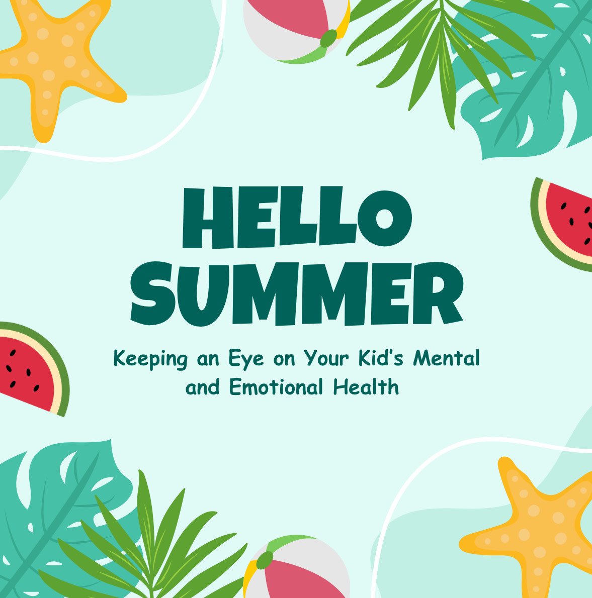 🌞 Hello, Summer! As routines change, it’s the perfect time to check in on your child’s mental and emotional well-being.

Whether it’s screen time, peer pressure, or emotional ups and downs—staying aware and involved makes a big difference.

🧠💬 Read this powerful blog to learn