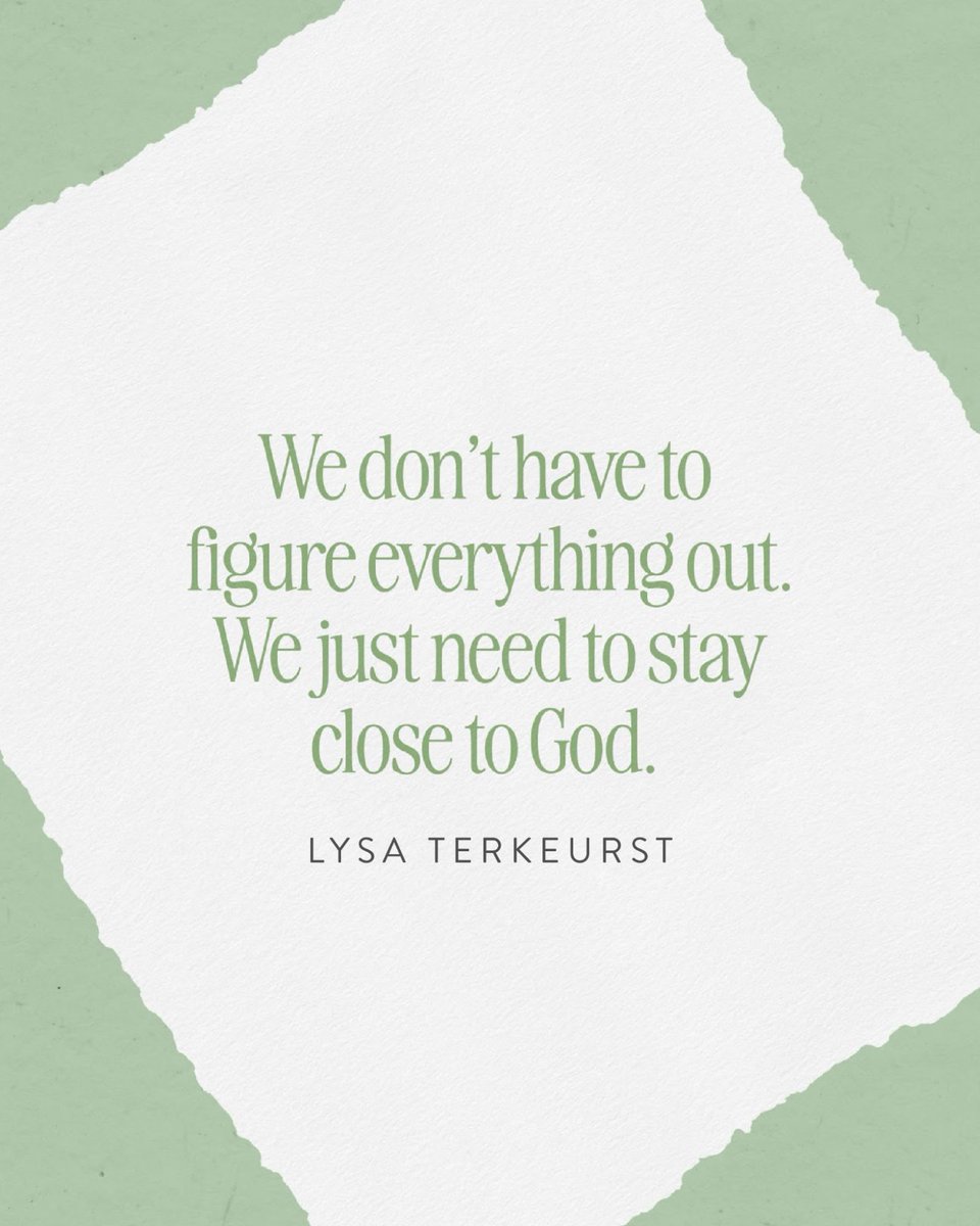 We don’t have to wear ourselves thin trying to figure it all out. We can simply surrender and watch God do what God does.