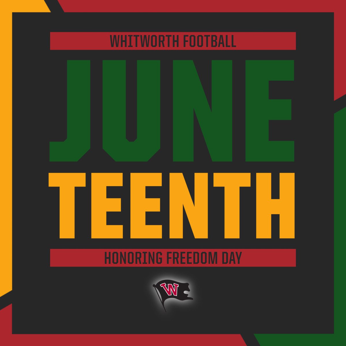 A day to celebrate and honor freedom and community. Happy Juneteenth!