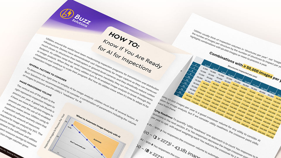🚨 Our first HOW TO webinar is almost here!
How to Know If You’re Ready for #AI
📅 Thurs, June 26 | 🕛 12pm ET
We’ll share our 11-criteria model to help utilities assess AI readiness for inspection image analysis. #PowerAI #VisualIntelligence
Sign up here: hubs.li/Q03qz1DM0