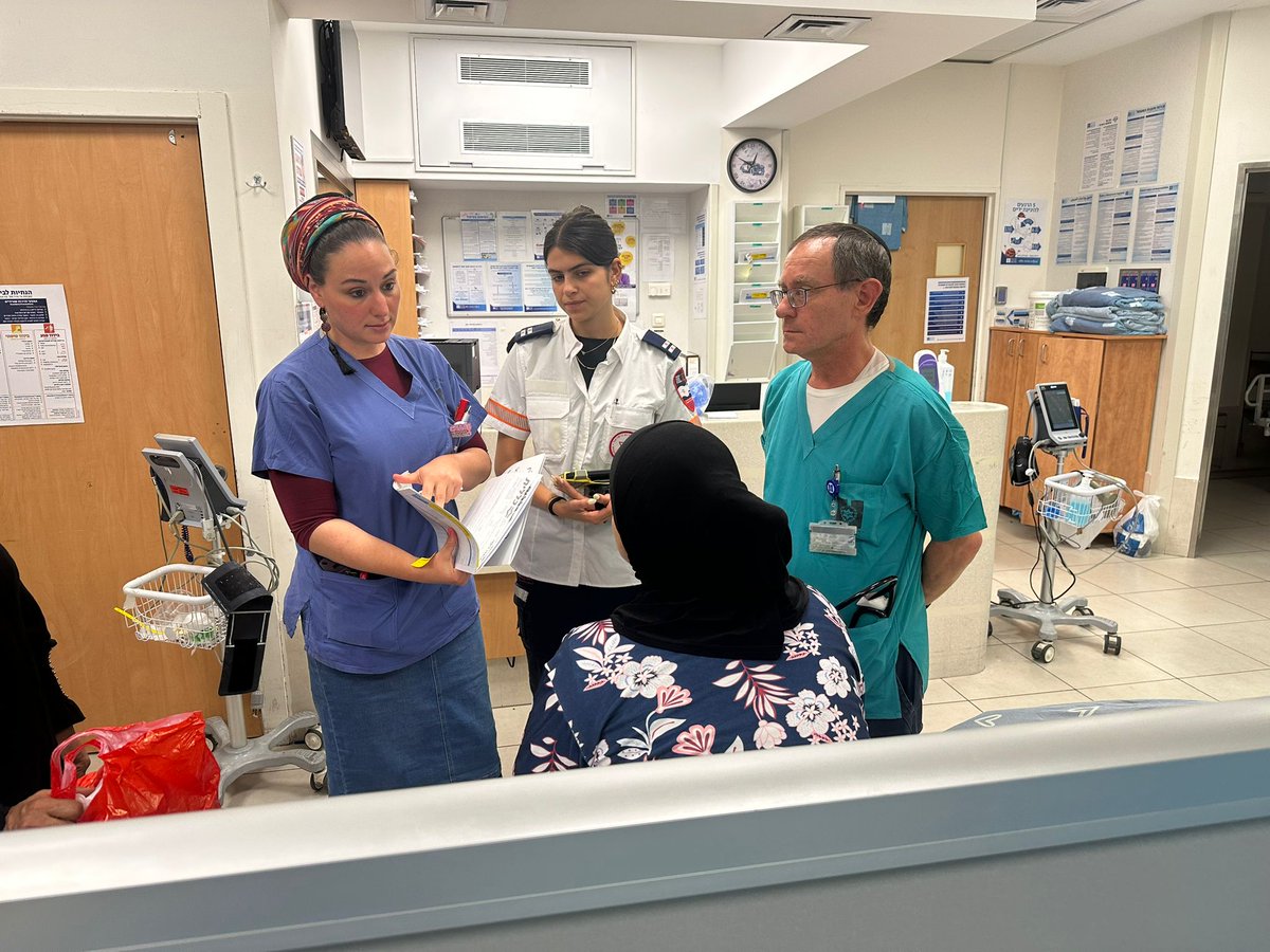 Hadassah hospitals are now receiving patients transferred from Soroka Medical Center, which was hit by rocket fire. Patients are being admitted across various departments &amp; being treated.

#HadassahInternational  #GandelRehabilitationCenter  #HopeInAction  #HadassahHeroes