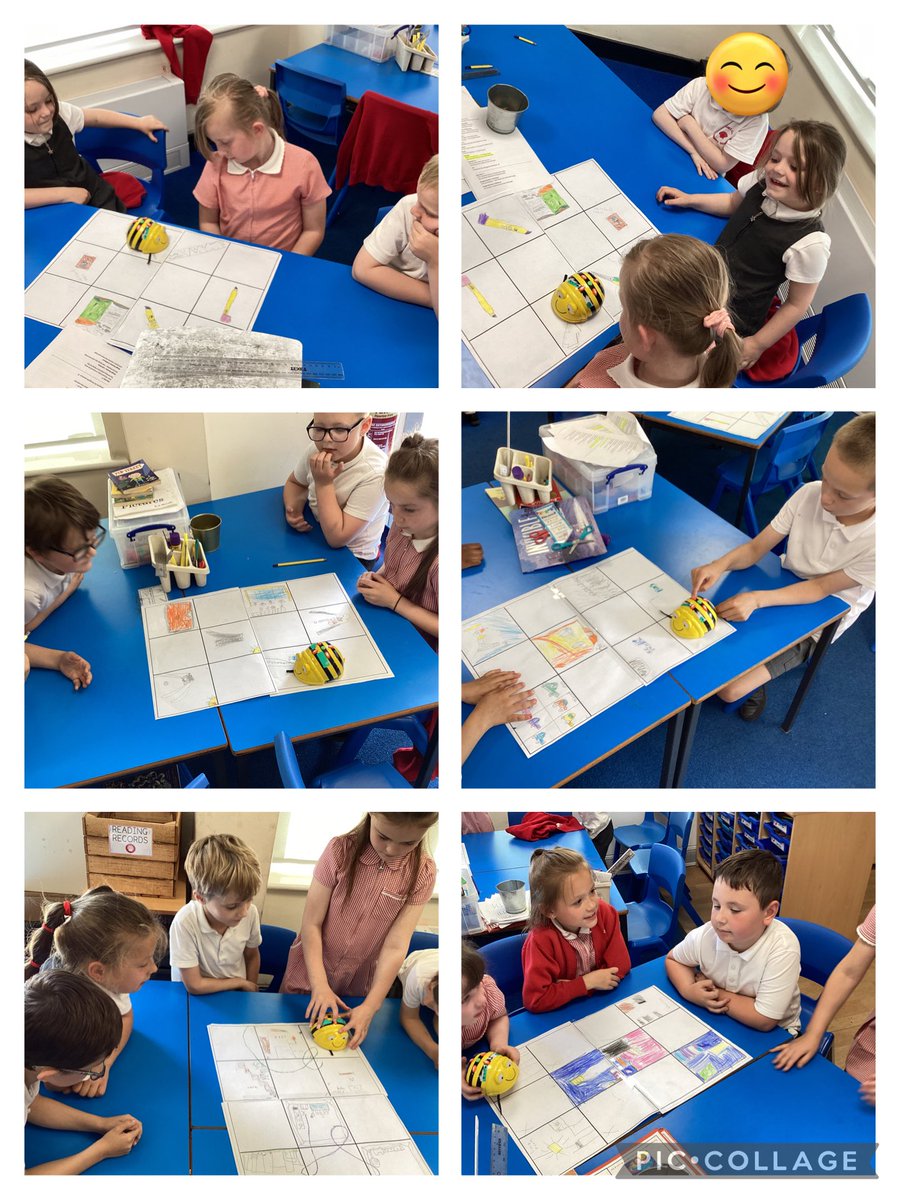 We have been programming beebots in computing this week <a href="/StJamesCEsth/">@StJamesCE</a>
