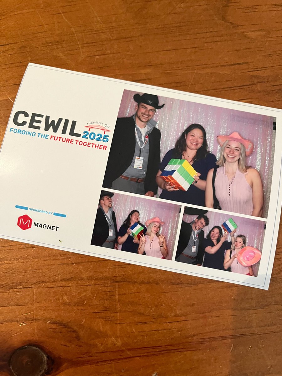 Magnet (@magnetcanada) on Twitter photo That’s a wrap! A big thank-you to <a href="/CEWILCanada/">CEWIL Canada</a> for hosting such a dynamic, thoughtful, and inspiring event. Leslie and Janelle are heading home with fresh insights and renewed motivation to continue strengthening Canada’s WIL ecosystem.
#CEWIL2025 #WIL #MagnetCanada That’s a wrap! A big thank-you to <a href="/CEWILCanada/">CEWIL Canada</a> for hosting such a dynamic, thoughtful, and inspiring event. Leslie and Janelle are heading home with fresh insights and renewed motivation to continue strengthening Canada’s WIL ecosystem.
#CEWIL2025 #WIL #MagnetCanada