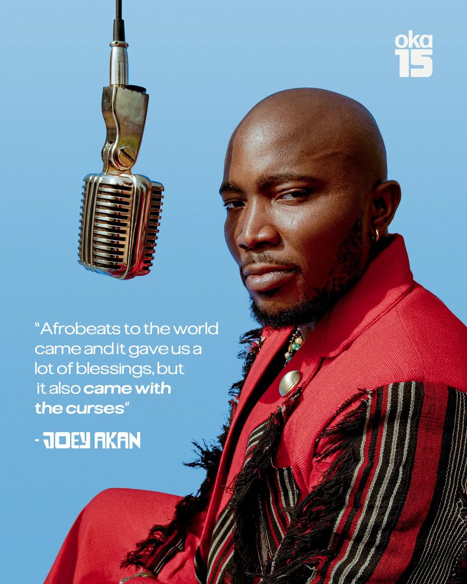 Joey Akan (@joeyakan) on Twitter photo Omo, I don cover my first magazine o. 🥳🥳🥳
From writing cover stories to being the subject of one. Here's me for the OkayAfrica Spring 2025 digital cover.
Thank you God. Thanks <a href="/OkayAfrica/">OkayAfrica</a>! ❤️ Omo, I don cover my first magazine o. 🥳🥳🥳
From writing cover stories to being the subject of one. Here's me for the OkayAfrica Spring 2025 digital cover.
Thank you God. Thanks <a href="/OkayAfrica/">OkayAfrica</a>! ❤️