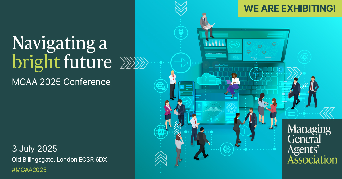 We’re excited to be exhibiting at the Managing General Agents’ Association (MGAA) Annual Conference in just a few weeks!

Want to connect at the event? Get in touch info@dynarisk.com to schedule a quick catch-up.

We look forward to seeing you there!