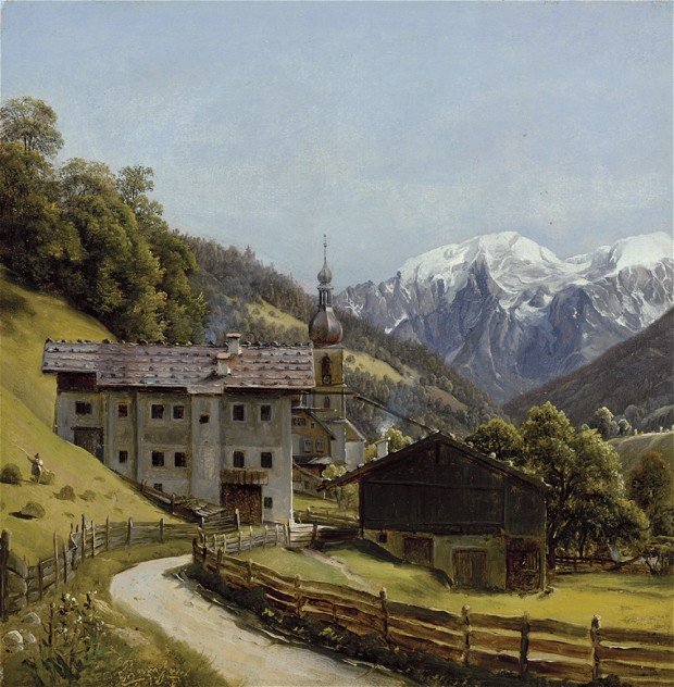 Thomas Fearnley 
Ramsau
1832
<a href="/MagicalEurope/">European Beauty</a>