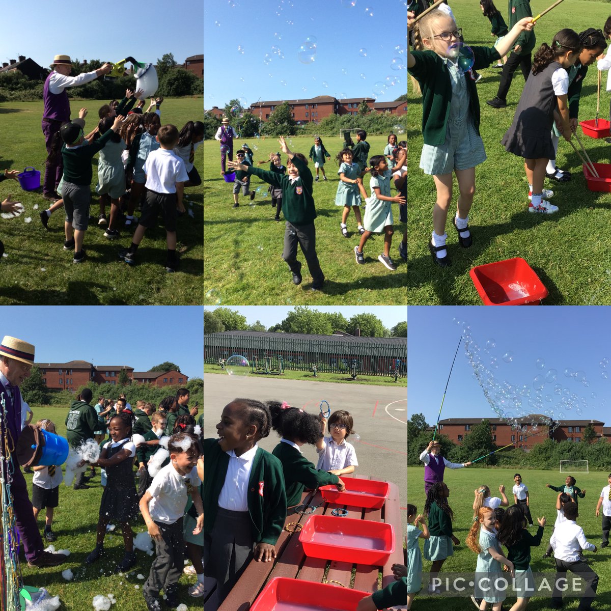 We loved our visit from the bubble man today! #SMAartsweek <a href="/StMargarets_/">St Margaret's Anfield CE Primary</a>