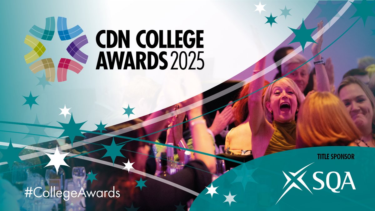 🎉 Big news! We’re thrilled to welcome <a href="/sqanews/">SQA</a> as ✨Title Sponsor✨ of this year’s CDN #CollegeAwards! 🏆

Delighted to have you on board to celebrate the innovation, talent &amp; achievements across Scotland’s colleges! 🌟

🔗Award entries close next Thurs! 
cdn.ac.uk/college-awards…
