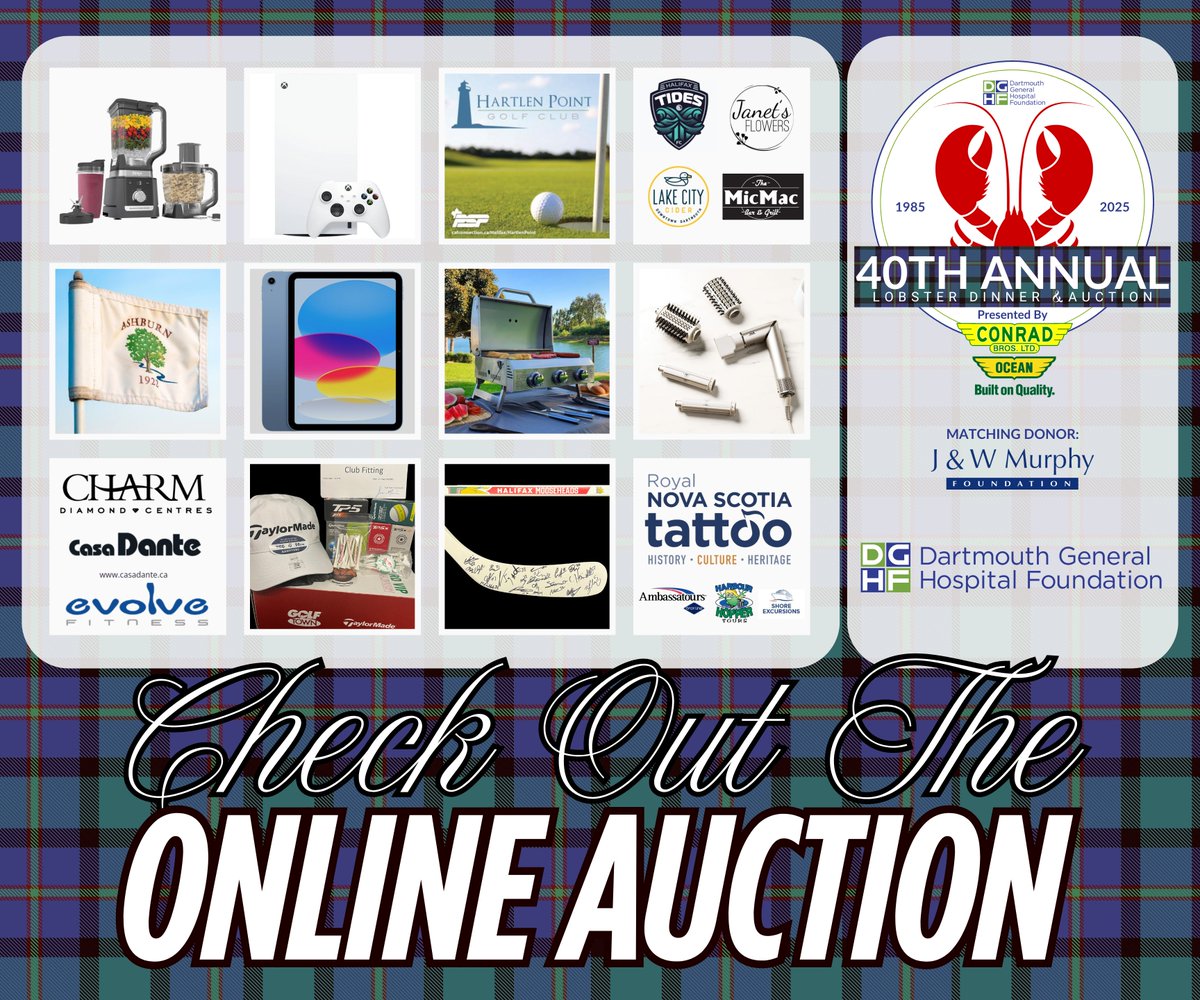 We've extended our Online Auction until June 30th, at 6:00PM! We've also added a bunch of new items, so be sure you check it out!

events.viewbid.ca/Event/Details/…
