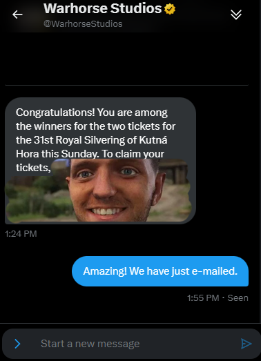 TeamFOLON's tweet image. Praise be! Team FOLON is coming to visit!
Thanks you for the tickets @WarhorseStudios
@callumjquick Get your monk outfit, we're going in style!
