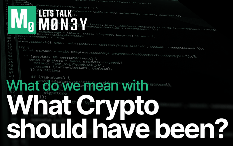 Lets talk #M0N3Y - What do we mean with "What Crypto should have been"?

#M0N3Y represents a fundamental reimagining of cryptocurrency's original promise, addressing the core problems that have plagued the industry since Bitcoin's inception. While the crypto space has
