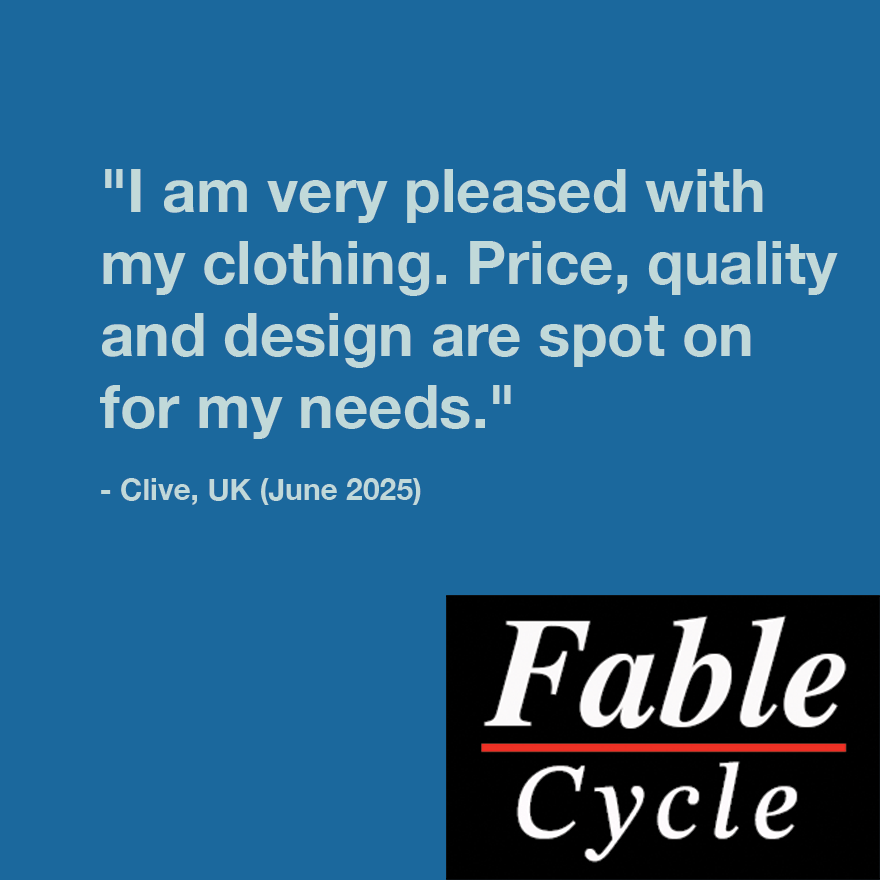 fablecycle's tweet photo. Nothing beats a happy customer who is riding to work in our clothing! https://t.co/eiDaisfKhH