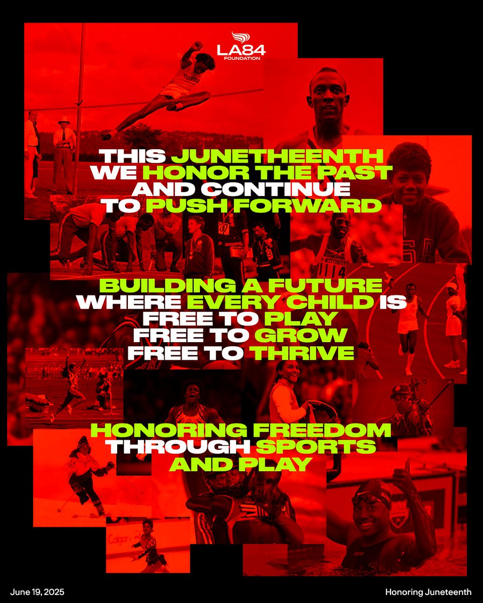 Today, we honor the past while nurturing the future through play. Every child deserves to be joyful, curious, and authentically themselves. Happy #Juneteenth! #PlayEquity