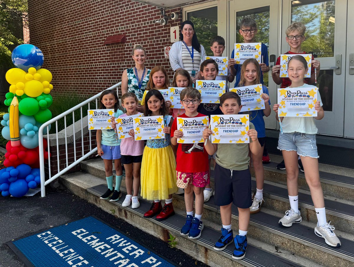 Congratulations to our River Plaza Vikings of the Month!  Students were selected because they exhibit characteristics of FRIENDSHIP. We are so proud of you! #RPfamily