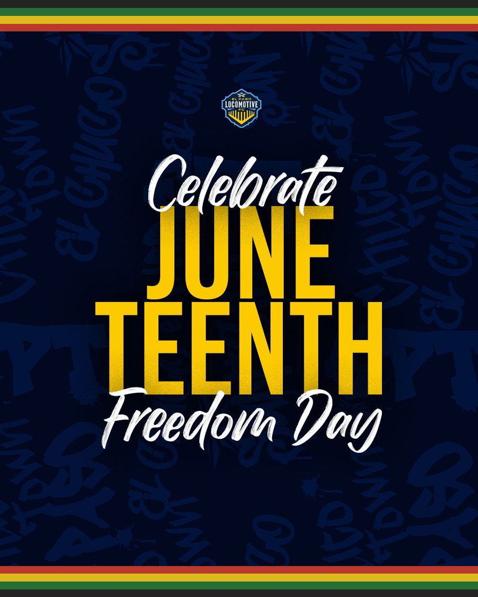 eplocomotivefc's tweet image. Juneteenth is a reminder that every voice matters, on and off the field.✊ 

#VamosLocos #VamosElPaso