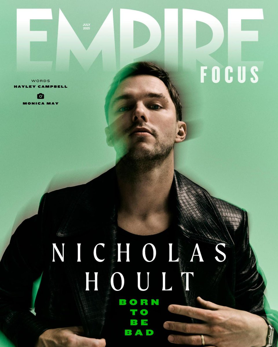 Empire (@empiremagazine) on Twitter photo Nicholas Hoult for Empire Focus📷
 
We sit down with the Superman star for a new interview and cover shoot — he talks about why normality is his kryptonite, his pull towards strange projects, and stepping into the role of a power-hungry maniac.
Read more: empireonline.com/movies/feature… Nicholas Hoult for Empire Focus📷
 
We sit down with the Superman star for a new interview and cover shoot — he talks about why normality is his kryptonite, his pull towards strange projects, and stepping into the role of a power-hungry maniac.
Read more: empireonline.com/movies/feature…