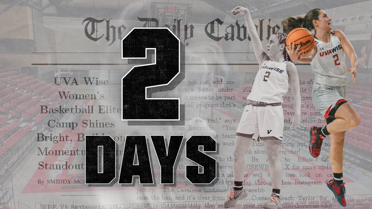 UVA WISE BASKETBALL (@uvawisewbb) on Twitter photo โผ๏ธ๐ ๐๐๐๐ ๐๐๐โผ๏ธ
Weโre getting everything ready and fired up for Elite Camp this Saturday ๐ฅ
The gymโs gonna be full of talent, energy, and straight-up HOOPERS.
Let's see who comes ready to compete, get better, and show out.
Can't wait to see y'all there ๐ค๐๐
#VoverMe โผ๏ธ๐ ๐๐๐๐ ๐๐๐โผ๏ธ
Weโre getting everything ready and fired up for Elite Camp this Saturday ๐ฅ
The gymโs gonna be full of talent, energy, and straight-up HOOPERS.
Let's see who comes ready to compete, get better, and show out.
Can't wait to see y'all there ๐ค๐๐
#VoverMe