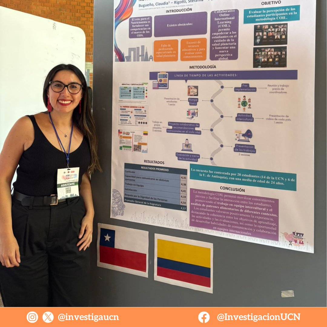 ¡Reconocimiento internacional en salud pública!

La académica de la <a href="/UCNorte/">Universidad Católica del Norte</a>, Francisca Torrealba Silva, recibió el premio al “Mejor Trabajo en Modalidad Cartel, Categoría Salud Pública”, en destacado congreso iberoamericano de nutrición.

🔗 investigacion.ucn.cl/academica-ucn-…