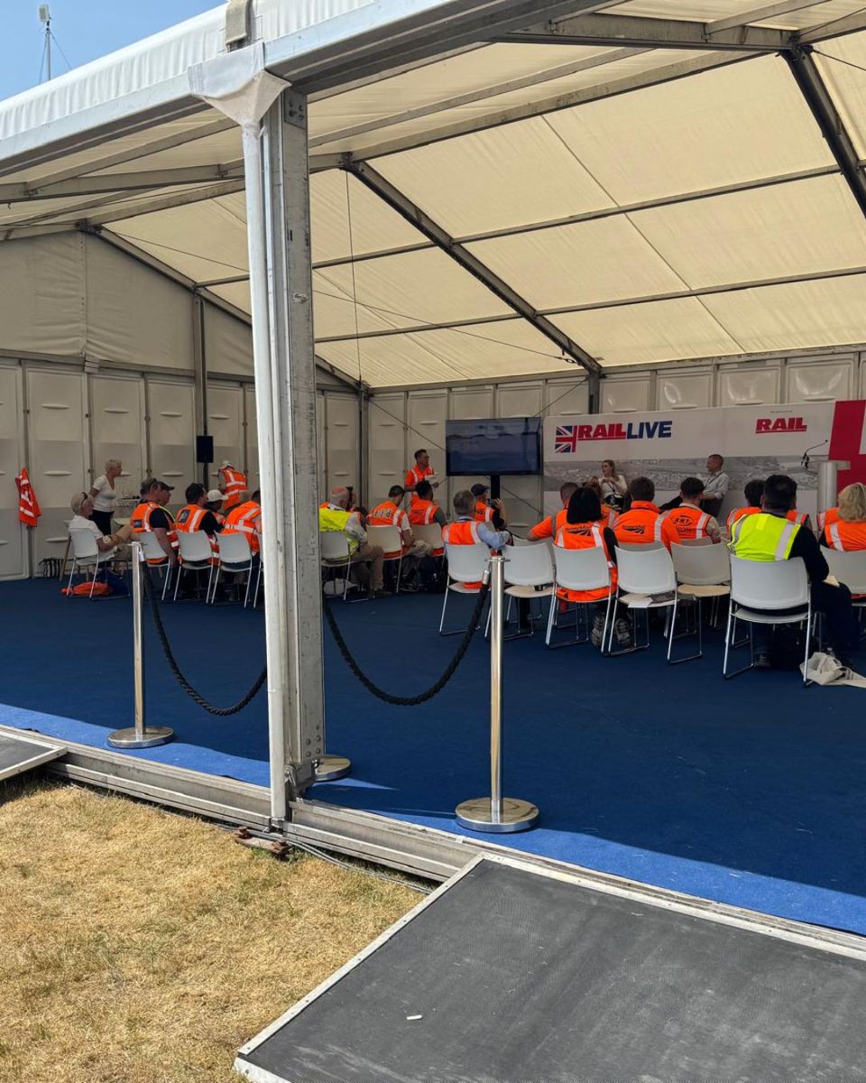 Day 2 at Rail Live has wrapped up—and what a fantastic day it’s been!

A big thank you to everyone who stopped by Stand M94 to see our solutions in action and talk innovation with the team.