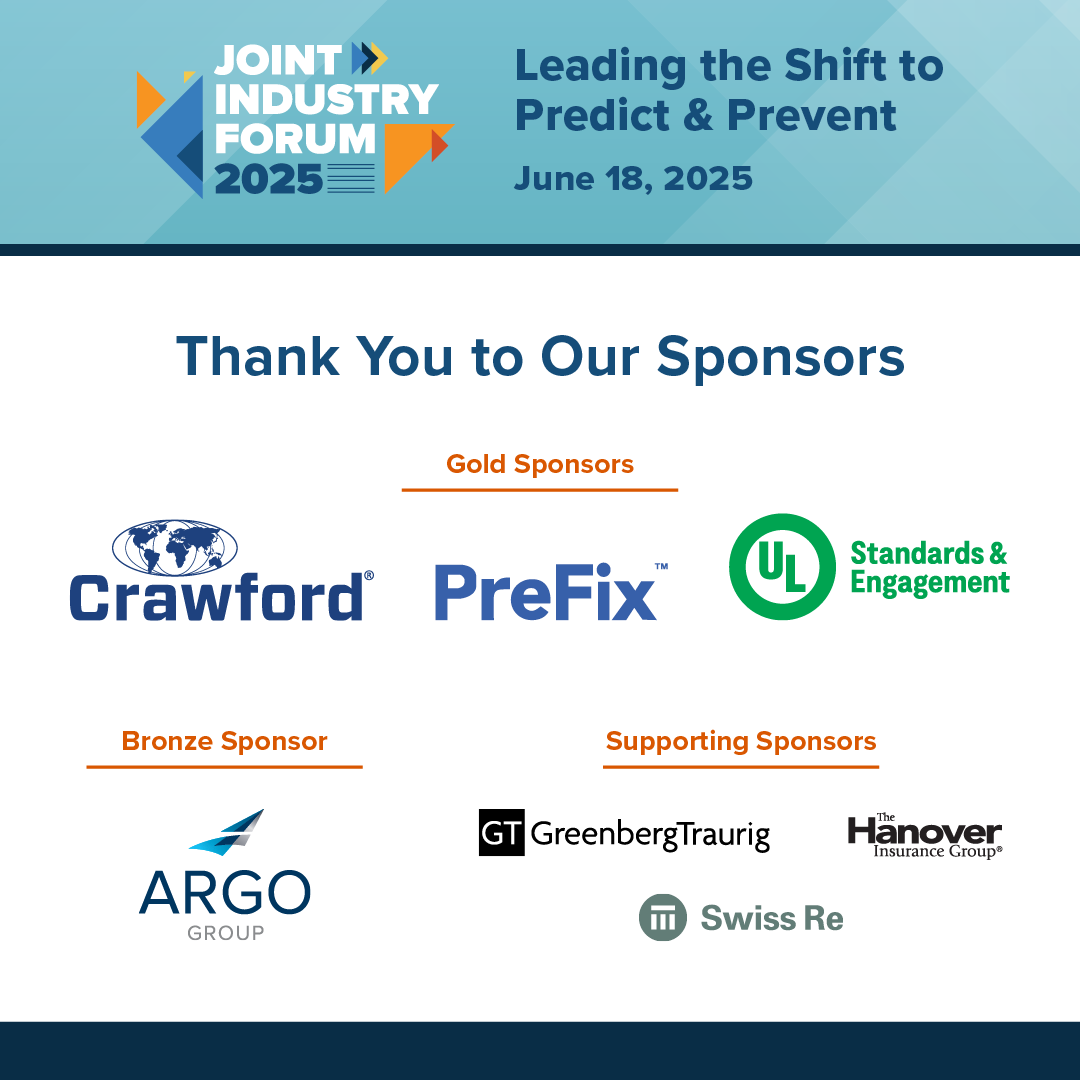 Insurance Information Institute (@iiiorg) on Twitter photo Thank you to our sponsors for helping make #JIF2025 a success!
Your support advances meaningful dialogue and moves the #insurance industry forward.
Proud to partner with: <a href="/crawco/">Crawford & Company</a>, <a href="/PreFixInc/">PreFix</a>, <a href="/UL_Standards/">UL Standards & Engagement</a>, Argo Group, <a href="/GT_Law/">Greenberg Traurig LLP</a>, <a href="/The_Hanover/">Hanover Insurance</a>, <a href="/SwissRe/">Swiss Re</a> Thank you to our sponsors for helping make #JIF2025 a success!
Your support advances meaningful dialogue and moves the #insurance industry forward.
Proud to partner with: <a href="/crawco/">Crawford & Company</a>, <a href="/PreFixInc/">PreFix</a>, <a href="/UL_Standards/">UL Standards & Engagement</a>, Argo Group, <a href="/GT_Law/">Greenberg Traurig LLP</a>, <a href="/The_Hanover/">Hanover Insurance</a>, <a href="/SwissRe/">Swiss Re</a>