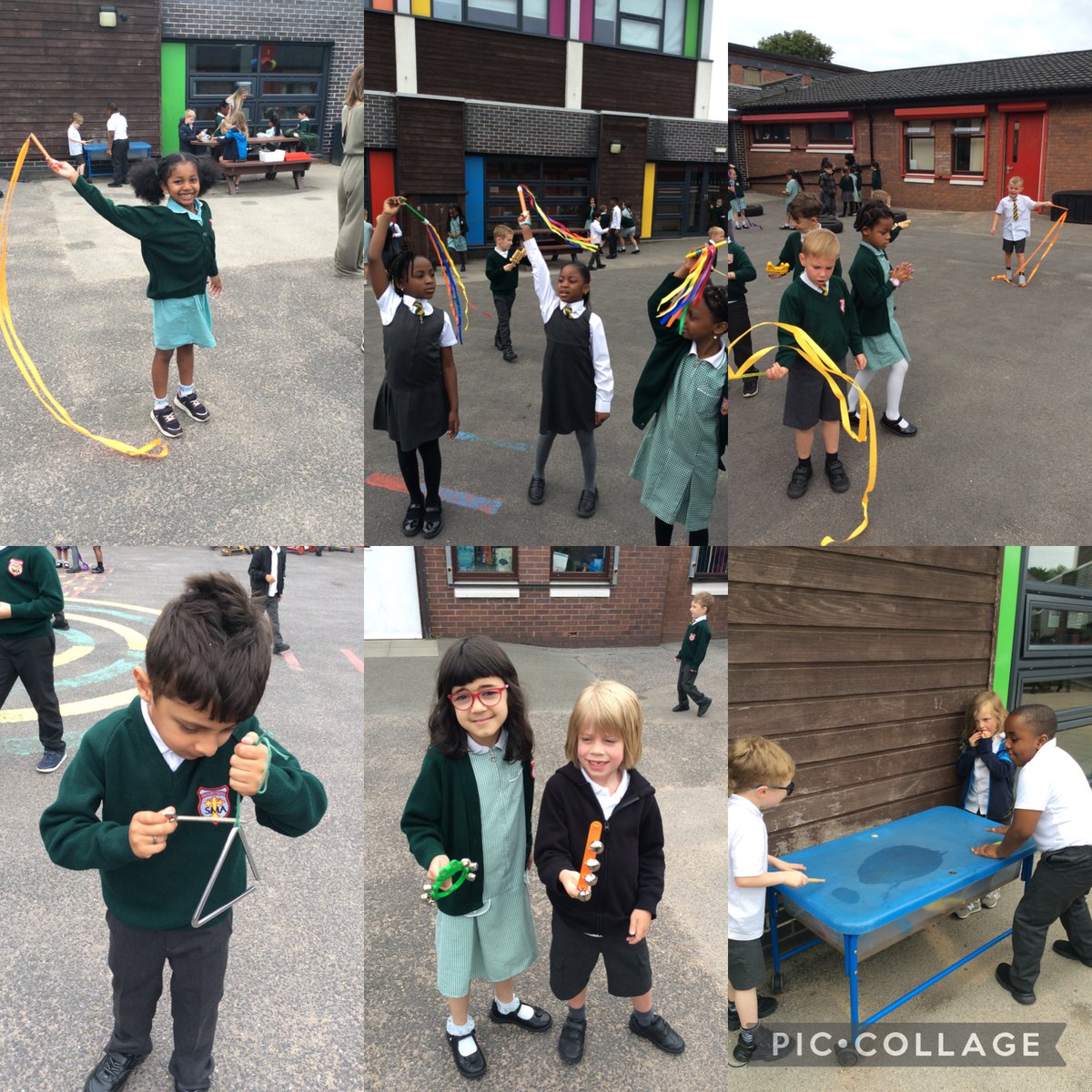 We have enjoyed exploring and playing with musical instruments during our playtimes this week! #SMAartsweek <a href="/StMargarets_/">St Margaret's Anfield CE Primary</a>