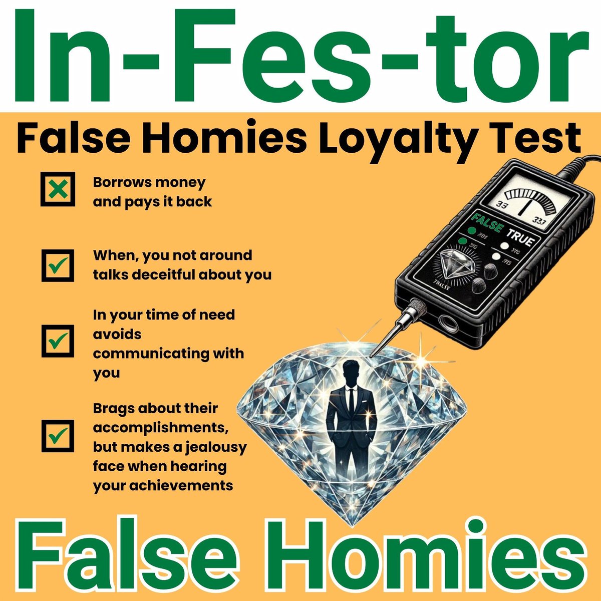 #FEATURED In-Fes-tor “False Homies” 💯 Do the check for false homies on #UbuntuFM #HipHop #Radio 
ubuntufmhiphop.com