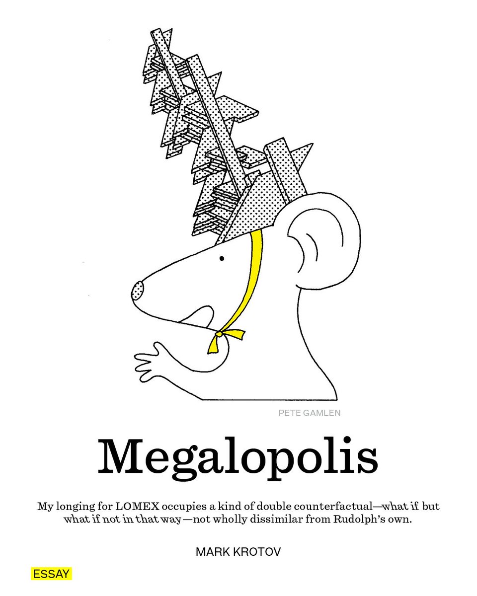 nyreviewofarch's tweet image. “Rudolph’s self-conscious structuralism somehow still registers as an underrated trick.”
@markkrotov reviews @PaulRudolphInst at the @metmuseum in NYRA no. 45.
nyra.nyc/articles/megal…