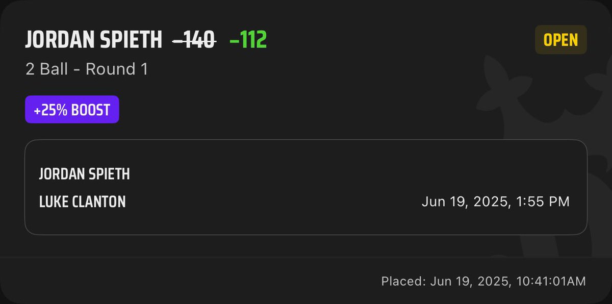PGA is back! 

Rolling with Spieth over Clanton today. Luke made his pro debut at RBC Canada a couple weeks ago where he missed the cut. 

Spieth was 2nd in strokes gained on approach last week and 13th in the field from tee to green. Hoping his experience here at River Highlands