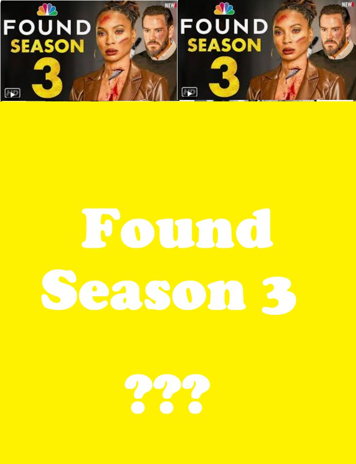 Generallyfanfic's tweet photo. Today is the final day of #12daysofFound.
Stream season 2 episodes 19, 20, 21, 22.
#12daysofFound did not take off as big as I would have liked it to but I'm glad we did it for the few that did. I look forward to seeing our show has been saved!
#SaveFound
#NBCFound
#FoundNBC https://t.co/U6z6pIp4E3