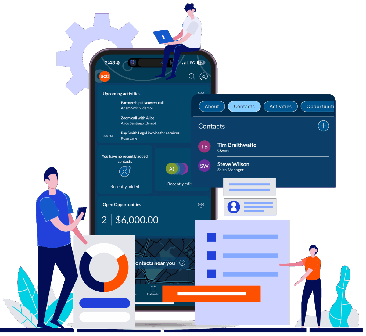 The latest version of Act! Mobile is here!

✔️ Custom contact &amp; company layouts
✔️ Smarter pipeline tracking
✔️ Global + proximity search
✔️ Redesigned calendar

👉 actlink.info/4jGtdvM
