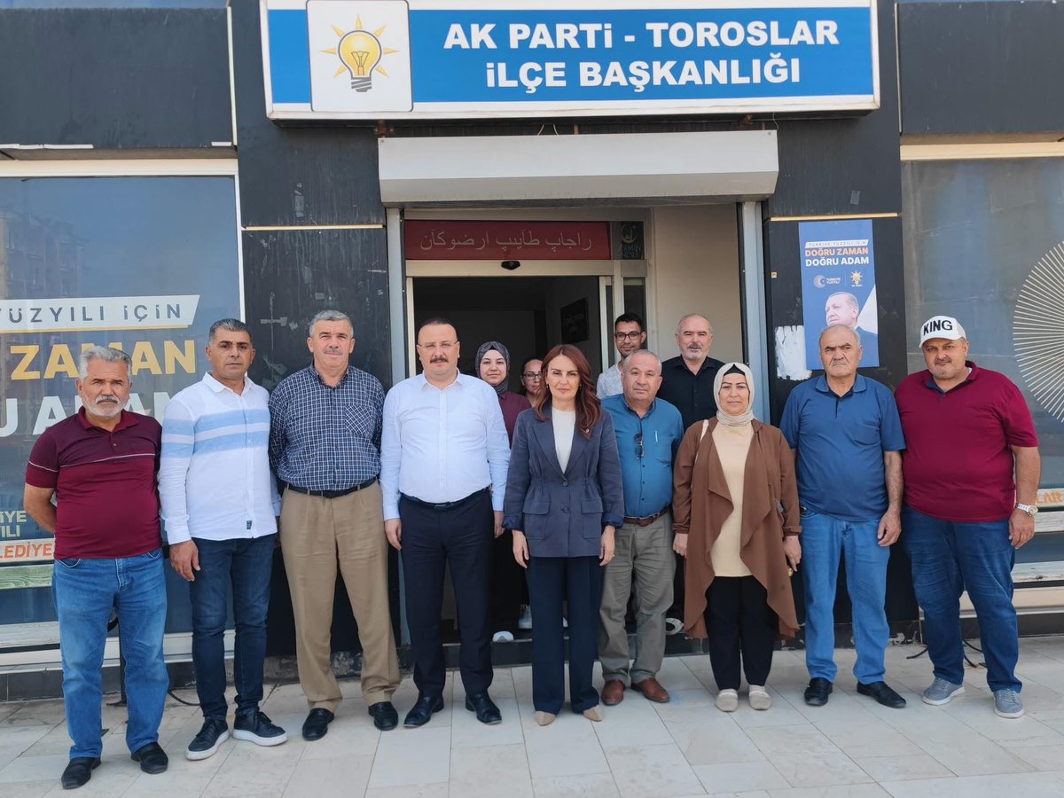 📍 AK Parti Toroslar İlçe Başkanlığı 

İlçe Başkanımız Sn Ferdi Çokkeser, Meclis üyemiz M.Metin Demir ve teşkilatımız ile bir aradayız! 

Birlikte yol yürüdüğümüz dava arkadaşlarımız; liderine bağlılığı, ülkesine olan sevdası, fedakârlığı ve samimiyetiyle #TürkiyeYüzyılı