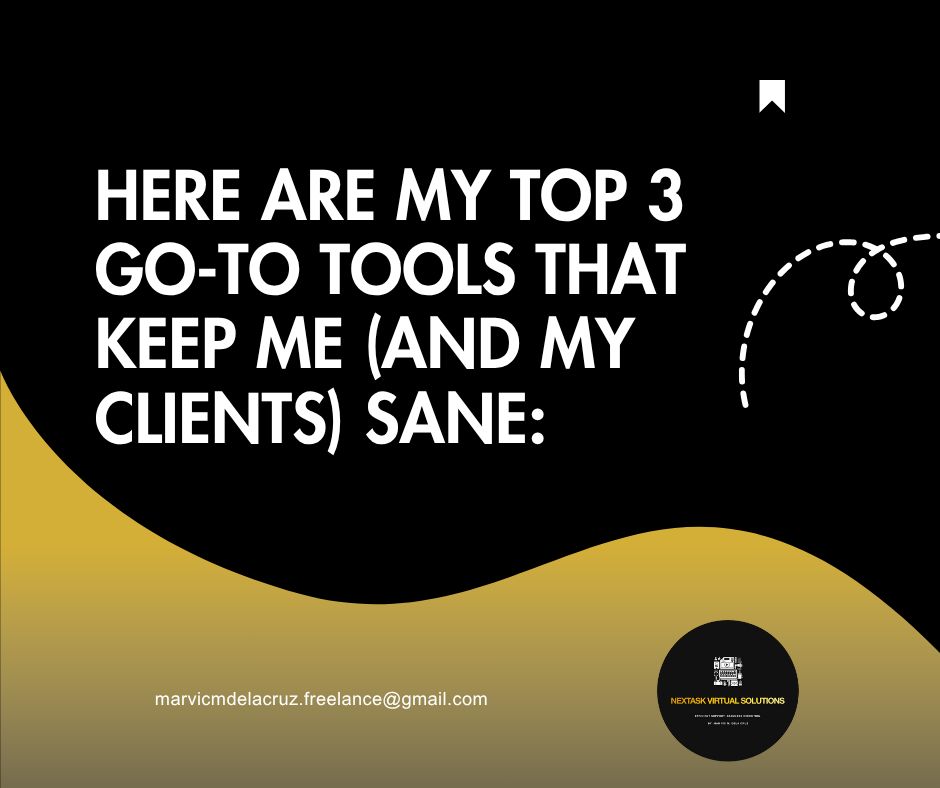 NexTaskVirtual's tweet photo. 𝗛𝗼𝘄 𝗱𝗼 𝗜 𝗺𝗮𝗻𝗮𝗴𝗲 𝗰𝗹𝗶𝗲𝗻𝘁 𝘄𝗼𝗿𝗸, 𝗲𝗺𝗮𝗶𝗹𝘀, 𝗮𝗻𝗱 𝗽𝗿𝗼𝗷𝗲𝗰𝘁𝘀 𝘄𝗶𝘁𝗵𝗼𝘂𝘁 𝗹𝗼𝘀𝗶𝗻𝗴 𝗺𝘆 𝗺𝗶𝗻𝗱? 🧘‍♀️

𝗛𝗲𝗿𝗲 𝗮𝗿𝗲 𝟯 𝘁𝗼𝗼𝗹𝘀 𝗜 𝗰𝗮𝗻’𝘁 𝗹𝗶𝘃𝗲 𝘄𝗶𝘁𝗵𝗼𝘂𝘁:
✅ Trello
✅ Google Calendar
✅ Canva Pro https://t.co/K8vA0JnNDK