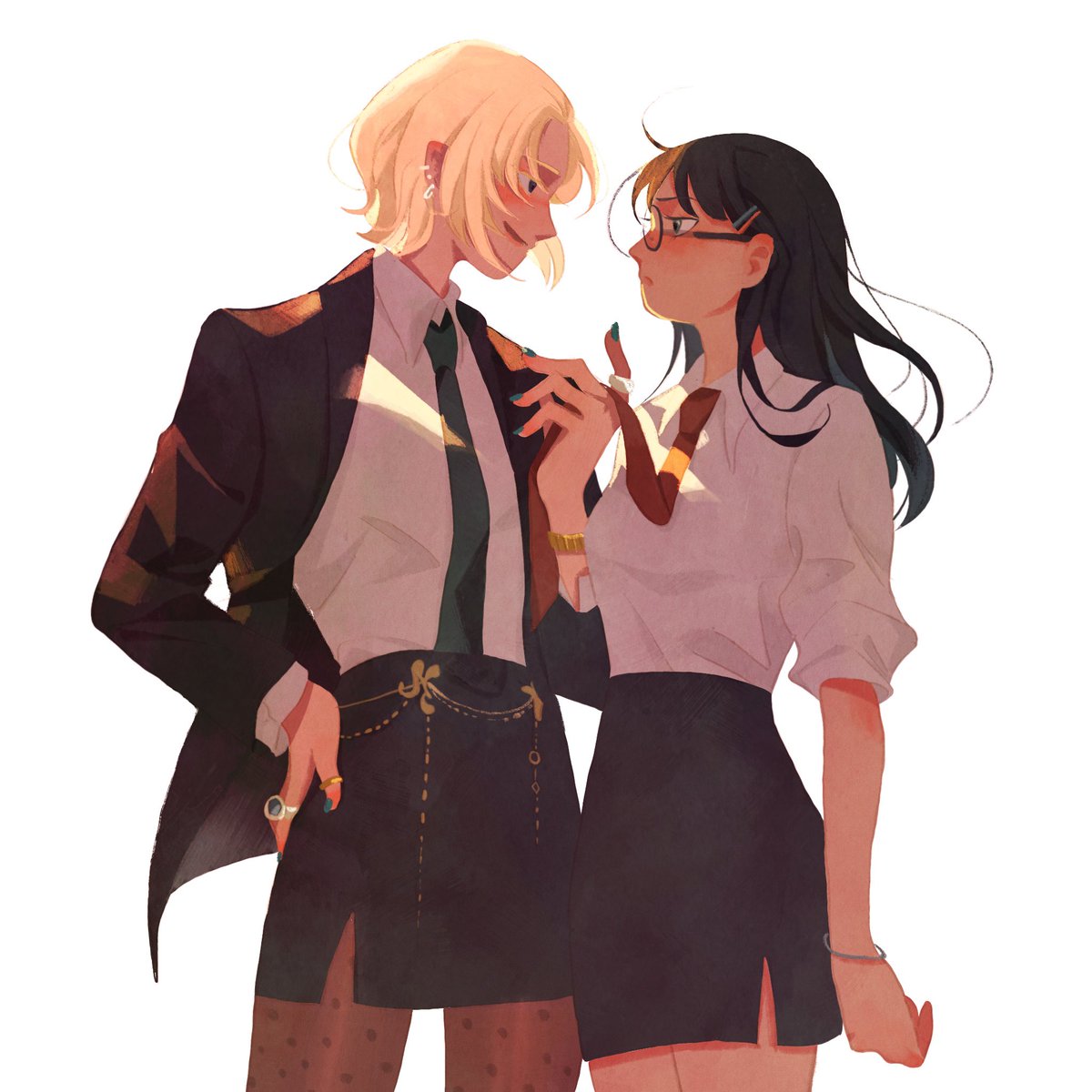 Scarf0046's tweet image. Heyyyy I am looking for
🔆
🔆 🔆
🔆 🔆
🔆 #artmoots 🔆
🔆 🔆
🔆 🔆
🔆
this is the fanart of girl version #drarry I made before💕