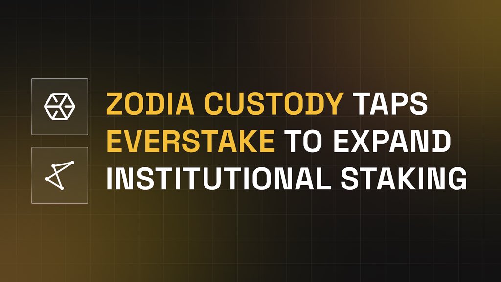 1/2 We’re proud to announce a new institutional collaboration with <a href="/ZodiaCustody/">Zodia</a>, a major institutional-grade digital asset custodian. 

As an institutional-grade staking infrastructure provider, we’ve been selected to support staking on Ethereum, NEAR, and Babylon, following
