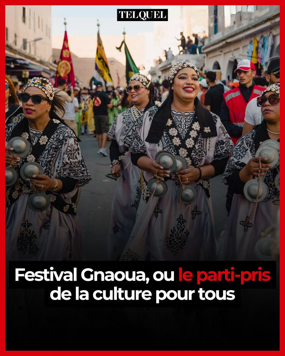 Depuis 1998, le Festival Gnaoua et musiques du monde façonne bien plus qu’une scène artistique : célébrant un art longtemps marginalisé...

🔗 telquel.ma/2025/06/19/gna…