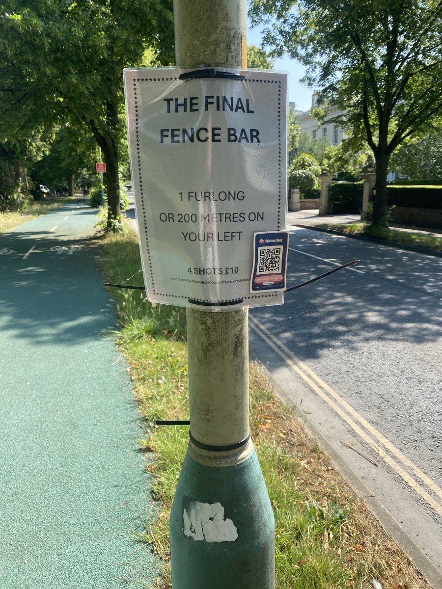 Cheltenham Festival finished 3 months ago. Why is this sort of debris still blighting Evesham Road? ⁦<a href="/CheltenhamRaces/">CheltenhamRacecourse</a>⁩ ⁦<a href="/CheltenhamBC/">Cheltenham Borough Council</a>⁩
