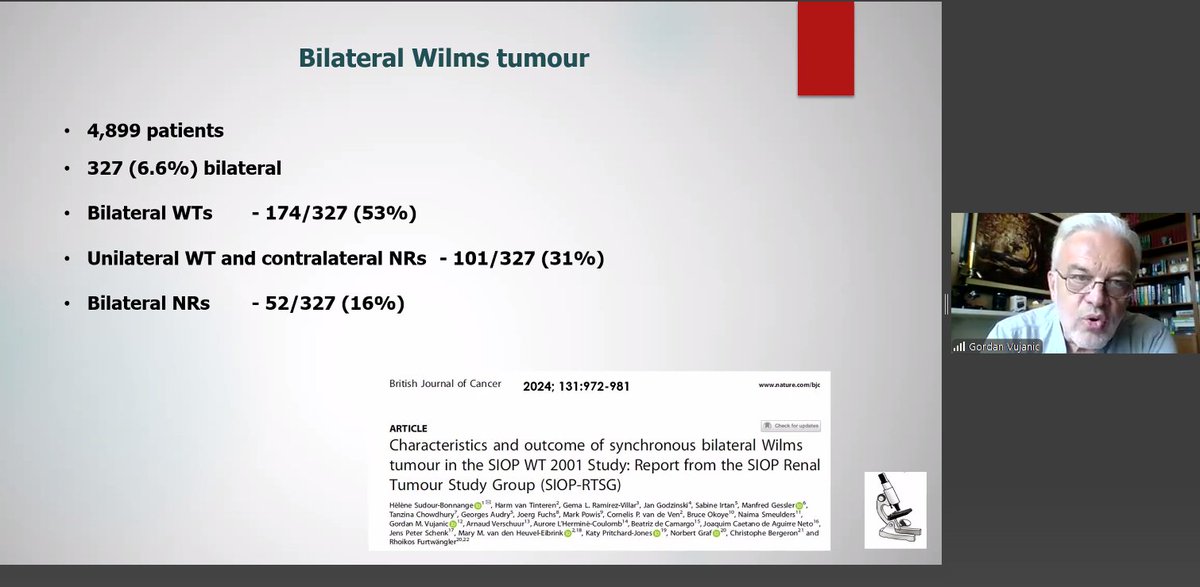 Programa TELEO (@programateleo) on Twitter photo 🔴 AHORA EN VIVO | Clase del Dr. Gordan Vujanic Chair of the <a href="/WorldSIOP/">SIOP International</a> RTSG Pathology Panel sobre Bilateral Wilms tumour, en el marco del Curso de Actualización en Patología de Tumores Renales Pediátricos.
¡Súmate para actualizarte!
teleosjd.org 🔴 AHORA EN VIVO | Clase del Dr. Gordan Vujanic Chair of the <a href="/WorldSIOP/">SIOP International</a> RTSG Pathology Panel sobre Bilateral Wilms tumour, en el marco del Curso de Actualización en Patología de Tumores Renales Pediátricos.
¡Súmate para actualizarte!
teleosjd.org