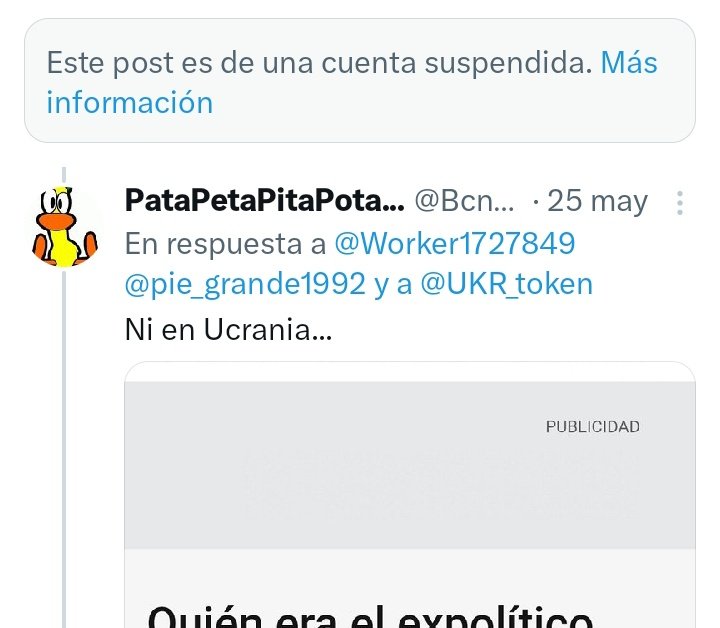 Cuenta suspendida #16