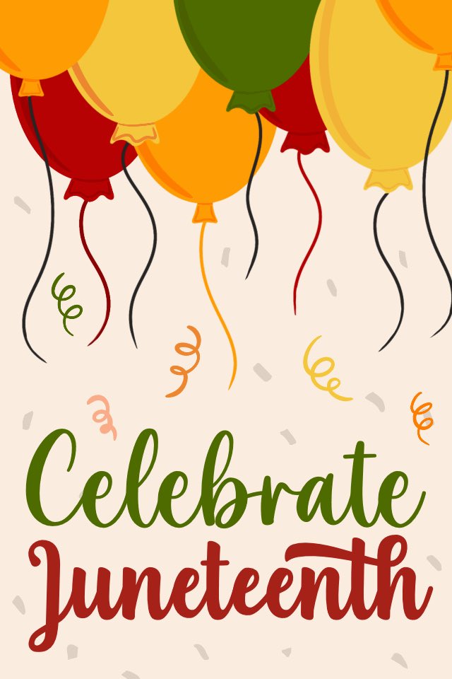 Today we celebrate Juneteenth, when on June 19, 1865, the Emancipation Proclamation, issued in 1863, was finally fully enforced after the Union victory in Texas, marking the wnd of slavery in the United States.