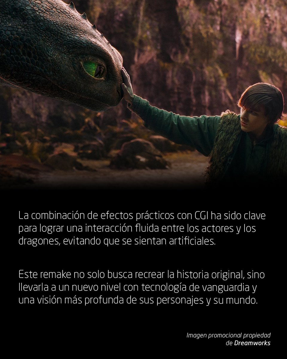 ¡Vikingos y dragones vuelven pero esta vez a nuestro mundo!

Nosotros estamos deseando ir a verla, ¿vais a ir a ver esta nueva versión? 👀🐉

#dreamworks #modelado3d #digitalart #cgi #animation3d