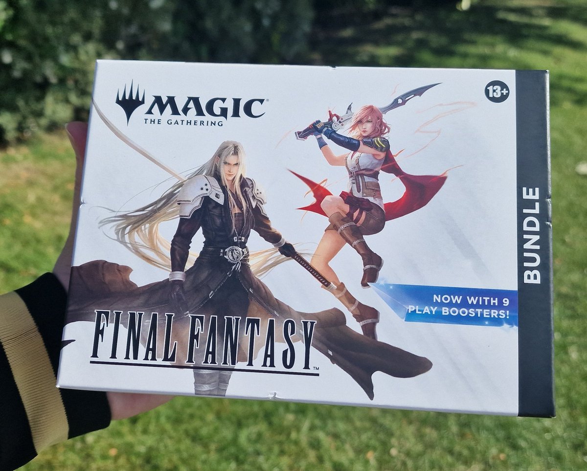 I bought more Final Fantasy MTG cards.

Opening them after some Warframe. 

twitch.tv/miabyte