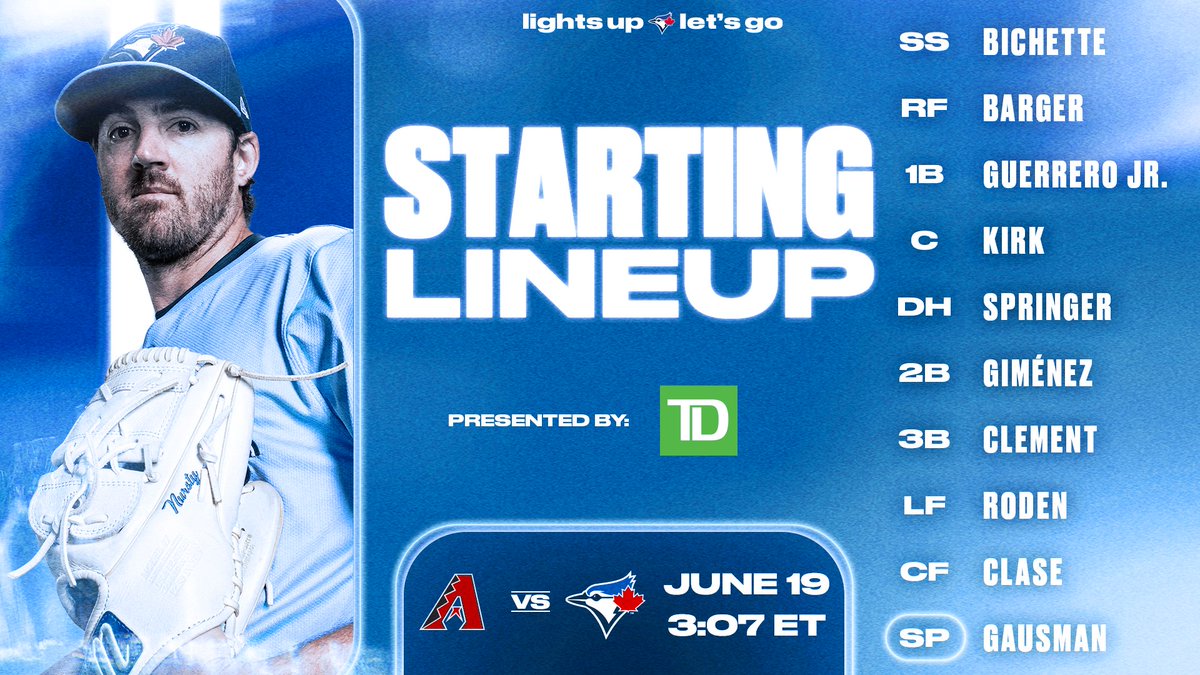 The brooms are out! #lightsupletsgo

Vote Blue Jays before the game: bluejays.com/vote